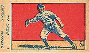 1920-21 W516-2-2 #5 Ty Cobb Front