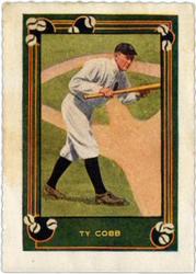 1912 Baseball Player Stamps #NNO Ty Cobb Front