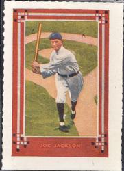 1912 Baseball Player Stamps #NNO Joe Jackson Front