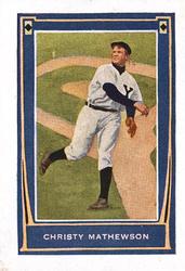 1912 Baseball Player Stamps #NNO Christy Mathewson Front