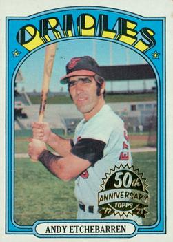 2021 Topps Heritage - 50th Anniversary Buybacks #26 Andy Etchebarren Front