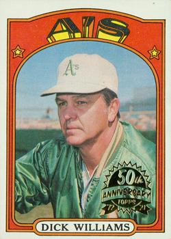 2021 Topps Heritage - 50th Anniversary Buybacks #137 Dick Williams Front