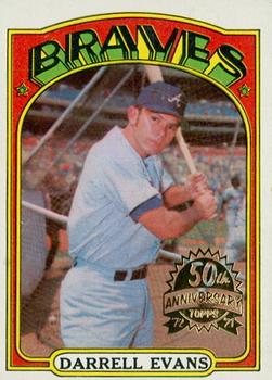2021 Topps Heritage - 50th Anniversary Buybacks #171 Darrell Evans Front