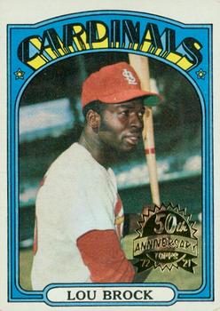 2021 Topps Heritage - 50th Anniversary Buybacks #200 Lou Brock Front