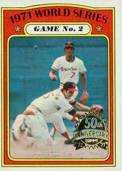 2021 Topps Heritage - 50th Anniversary Buybacks #224 1971 World Series Game No. 2 Front