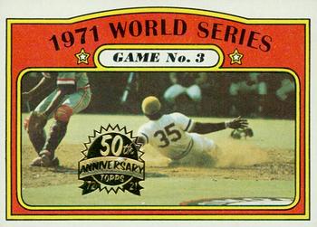 2021 Topps Heritage - 50th Anniversary Buybacks #225 1971 World Series Game No. 3 Front