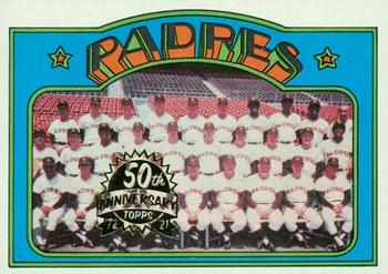 2021 Topps Heritage - 50th Anniversary Buybacks #262 San Diego Padres Team Front