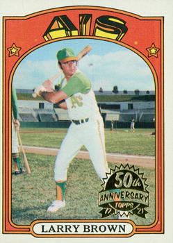 2021 Topps Heritage - 50th Anniversary Buybacks #279 Larry Brown Front
