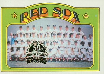 2021 Topps Heritage - 50th Anniversary Buybacks #328 Boston Red Sox Front