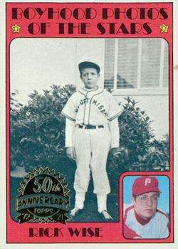 2021 Topps Heritage - 50th Anniversary Buybacks #345 Rick Wise Front