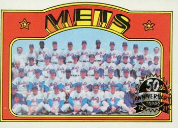 2021 Topps Heritage - 50th Anniversary Buybacks #362 New York Mets Team Front