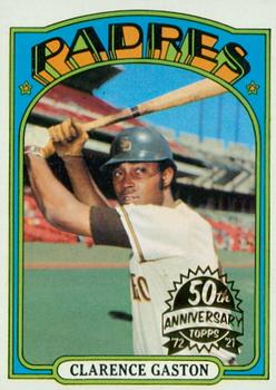 2021 Topps Heritage - 50th Anniversary Buybacks #431 Clarence Gaston Front