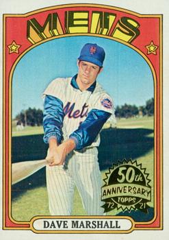 2021 Topps Heritage - 50th Anniversary Buybacks #673 Dave Marshall Front