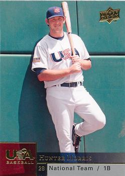 2009 Upper Deck - USA National Team #USAB-HM Hunter Morris Front