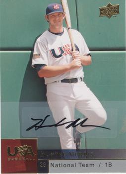 2009 Upper Deck - USA National Team Autographs #USAB-HM Hunter Morris Front