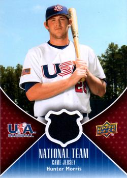 2009 Upper Deck - USA National Team Jerseys #USA-HM Hunter Morris Front