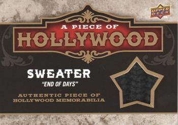 2009 Upper Deck A Piece of History - A Piece of Hollywood #POH-AS Arnold Schwarzenegger Front