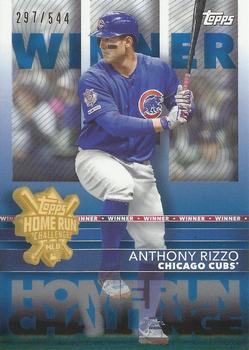2020 Topps - Home Run Challenge Winners July/August #HRC-9 Anthony Rizzo Front