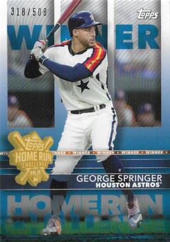 2020 Topps - Home Run Challenge Winners July/August #HRC-14 George Springer Front