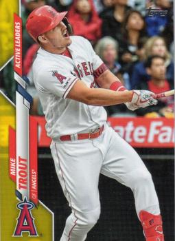 2020 Topps Update - Yellow #U-243 Mike Trout Front