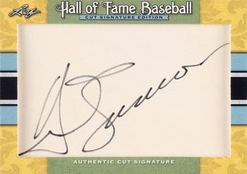 2020 Leaf Cut Signature Hall of Fame Baseball Edition #NNO Ted Simmons Front