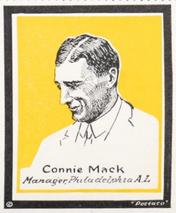 1915 Postaco Stamps #NNO Connie Mack Front