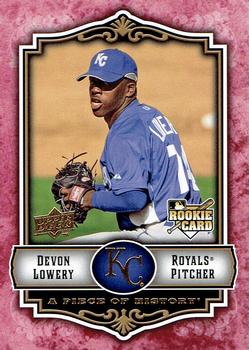 2009 Upper Deck A Piece of History - Red #139 Devon Lowery Front