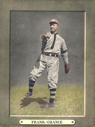 1910-11 Sporting Life Cabinets (M110) #NNO Frank Chance Front