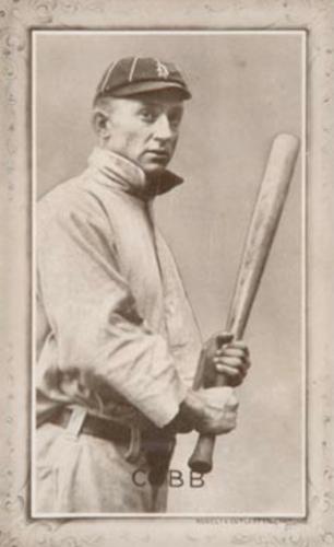 1907-10 Novelty Cutlery Postcards (PC805) #NNO Ty Cobb Front