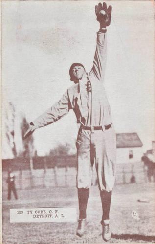 1913-15 Pinkerton Scorecards / Photocards (W530) #159 Ty Cobb Front