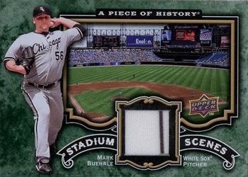 2009 Upper Deck A Piece of History - Stadium Scenes Jersey #SS-MB Mark Buehrle Front