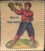 1909-10 German Baseball Stamps #NNO Willie Keeler Front
