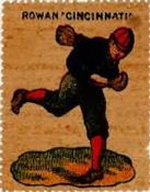 1909-10 German Baseball Stamps #NNO Jack Rowan Front