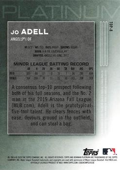 2020 Bowman Platinum - Top Prospects #TOP-8 Jo Adell Back