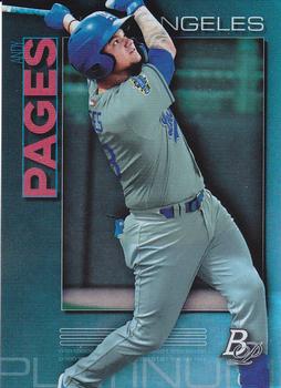 2020 Bowman Platinum - Top Prospects #TOP-95 Andy Pages Front