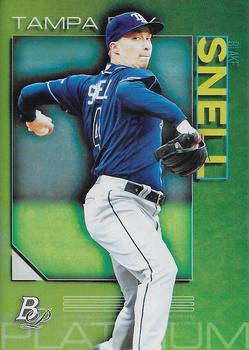 2020 Bowman Platinum - Chartreuse #61 Blake Snell Front