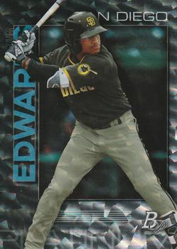 2020 Bowman Platinum - Top Prospects Icy #TOP-20 Xavier Edwards Front