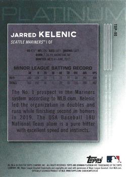 2020 Bowman Platinum - Top Prospects Icy #TOP-90 Jarred Kelenic Back