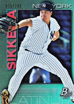 2020 Bowman Platinum - Top Prospects Teal #TOP-61 T.J. Sikkema Front