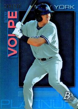 2020 Bowman Platinum - Top Prospects Blue #TOP-29 Anthony Volpe Front