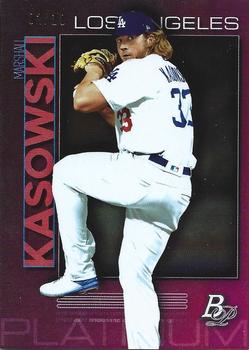 2020 Bowman Platinum - Top Prospects Red #TOP-96 Marshall Kasowski Front