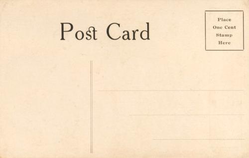 1908 American League Publishing Co. Postcards (PC770) #NNO Charlie Hickman Back
