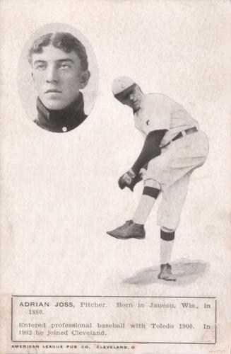 1908 American League Publishing Co. Postcards (PC770) #NNO Addie Joss Front