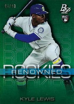 2020 Bowman Platinum - Renowned Rookies Green #RR-10 Kyle Lewis Front