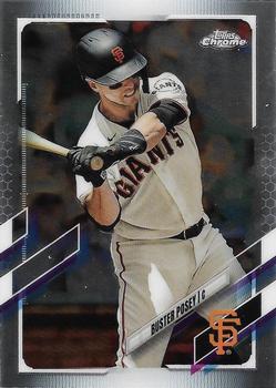 2021 Topps Chrome #29 Buster Posey Front