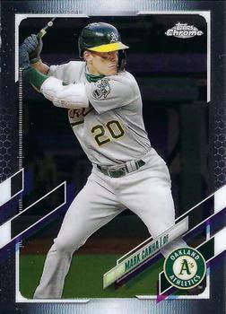 2021 Topps Chrome #37 Mark Canha Front