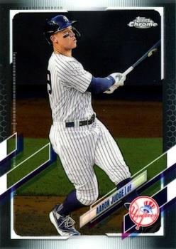 2021 Topps Chrome #99 Aaron Judge Front
