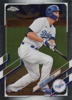 2021 Topps Chrome #117 Corey Seager Front