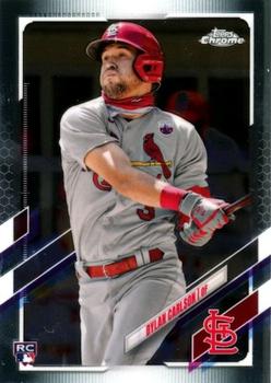 2021 Topps Chrome #140 Dylan Carlson Front