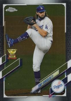 2021 Topps Chrome #183 Tony Gonsolin Front